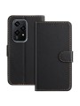 Удароустойчив калъф от еко кожа тип портмоне за Honor 200 Lite - черен