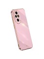 Предпазен удароустойчив гръб с галванизирана рамка за Honor 200 Pro - лилав