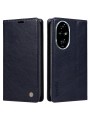 Калъф от еко кожа тип портмоне за Honor 200 Pro - син