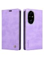 Калъф от еко кожа тип портмоне за Honor 200 Pro - лилав