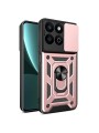Удароустойчив предпазен гръб за Honor 200 Smart - розов