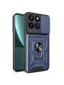 Удароустойчив предпазен гръб за Honor 200 Smart - син