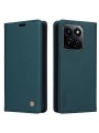 Калъф за телефон от еко кожа тип портмоне за Honor 200 Smart - зелен