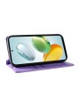 Калъф от еко кожа тип портмоне за Honor 200 Smart - лилав