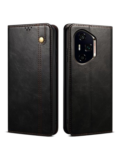 Калъф от еко кожа тип портмоне за Honor 300 Pro - черен Калъф от еко кожа тип портмоне за Honor 300 Pro - черен