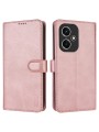 Калъф от еко кожа тип портмоне за Honor 400 - розов