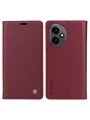 Калъф за телефон от еко кожа тип портмоне за Honor 400 - червен