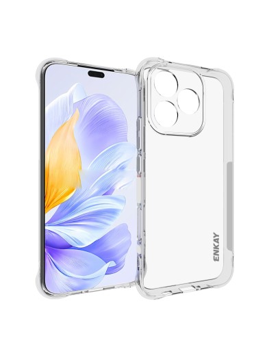 Предпазен противоплъзгащ се гръб за Honor 400 Lite - прозрачен Предпазен противоплъзгащ се гръб за Honor 400 Lite - прозрачен