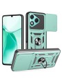 Удароустойчив предпазен гръб за Honor 400 Lite - зелен