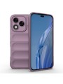 Противоплъзгащ предпазен гръб за Honor 400 Lite - лилав