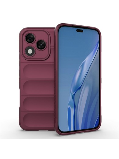 Противоплъзгащ предпазен гръб за Honor 400 Lite - червен Противоплъзгащ предпазен гръб за Honor 400 Lite - червен