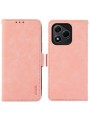 Калъф от еко кожа тип портмоне с RFID блокиране за Honor 400 Lite - розов