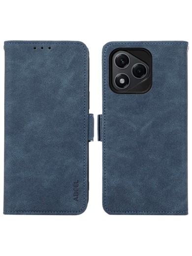 Калъф от еко кожа тип портмоне с RFID блокиране за Honor 400 Lite - син Калъф от еко кожа тип портмоне с RFID блокиране за Honor 400 Lite - син