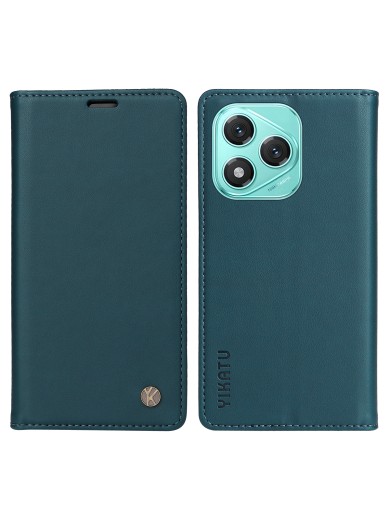 Калъф за телефон от еко кожа тип портмоне за Honor 400 Lite - зелен Калъф за телефон от еко кожа тип портмоне за Honor 400 Lite - зелен