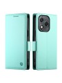 Калъф от еко кожа тип портмоне за Honor 400 Lite - зелен