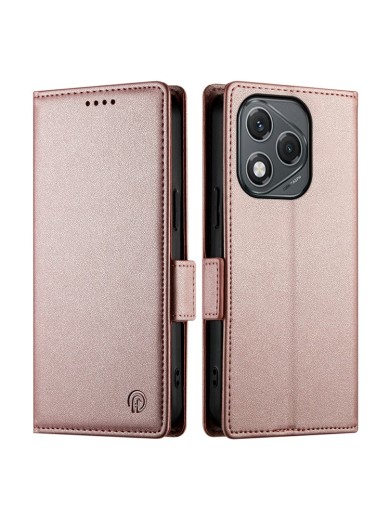 Калъф от еко кожа тип портмоне за Honor 400 Lite - розов Калъф от еко кожа тип портмоне за Honor 400 Lite - розов