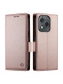 Калъф от еко кожа тип портмоне за Honor 400 Lite - розов