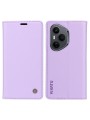 Калъф за телефон от еко кожа тип портмоне за Honor 400 Pro - лилав