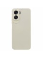 Устойчив на надраскаване предпазен гръб за Honor 90 Lite - бял