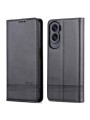 Калъф от еко кожа тип портмоне за Honor 90 Lite - черен