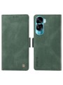 Калъф от еко кожа тип портмоне за Honor 90 Lite - зелен