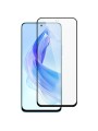 Протектор за екран за Honor 90 Lite, устойчив на разбиване с фолио от закалено стъкло - черен