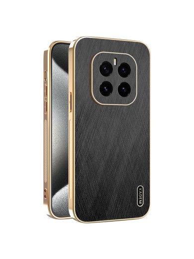 Предпазен удароустойчив гръб с галванизирана рамка за Honor GT Pro - черен Предпазен удароустойчив гръб с галванизирана рамка за Honor GT Pro - черен
