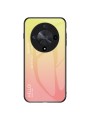 Предпазен гръб от закалено стъкло за Honor Magic6 Lite - жълт