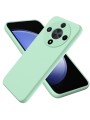 Предпазен удароустойчив силиконов гръб с каишка за Honor Magic6 Lite - зелен