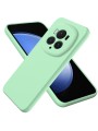 Предпазен удароустойчив силиконов гръб с каишка за Honor Magic6 Pro - зелен
