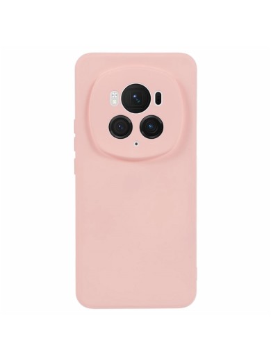 Устойчив на надраскаване предпазен гръб за Honor Magic6 Pro - розов