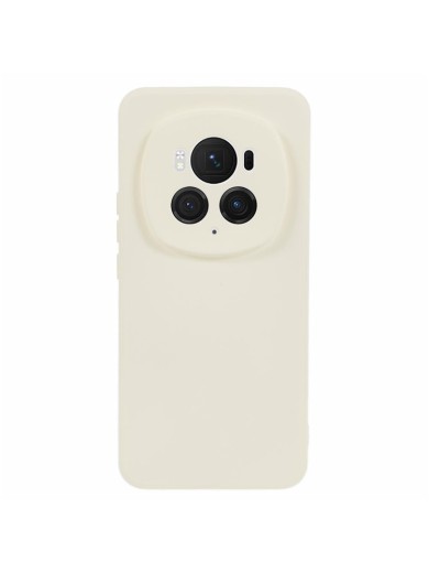Устойчив на надраскаване предпазен гръб за Honor Magic6 Pro - бял