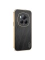 Предпазен удароустойчив гръб с галванизирана рамка за Honor Magic6 Pro - черен