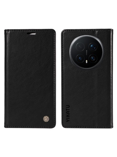 Калъф от еко кожа тип портмоне за Honor Magic8 Pro - черен Калъф от еко кожа тип портмоне за Honor Magic8 Pro - черен