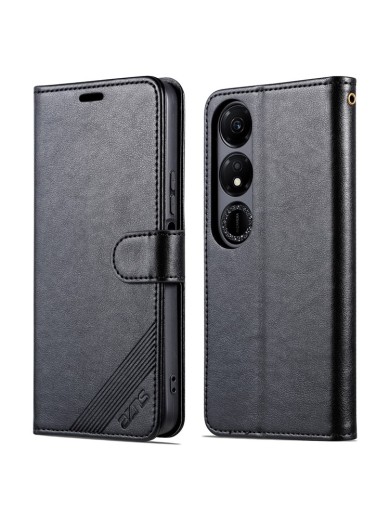 Калъф от еко кожа тип портмоне за Honor Play 40 - черен Калъф от еко кожа тип портмоне за Honor Play 40 - черен