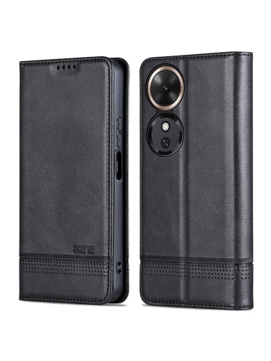 Калъф от еко кожа тип портмоне за Honor Play 60 - черен Калъф от еко кожа тип портмоне за Honor Play 60 - черен