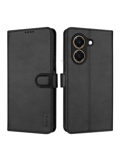 Калъф от еко кожа тип портмоне за Honor Play 80 Plus - черен Калъф от еко кожа тип портмоне за Honor Play 80 Plus - черен