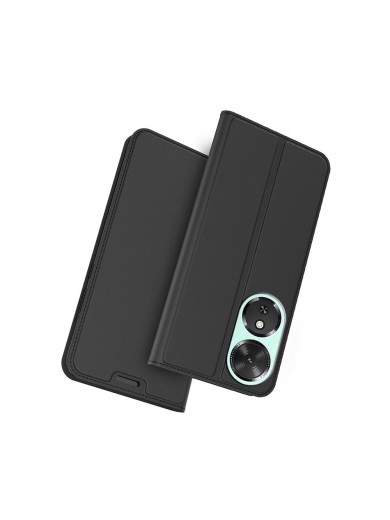 Калъф от еко кожа тип портмоне за Honor Play10C - черен Калъф от еко кожа тип портмоне за Honor Play10C - черен