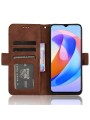 Калъф от еко кожа тип портмоне за Honor X50 - кафяв