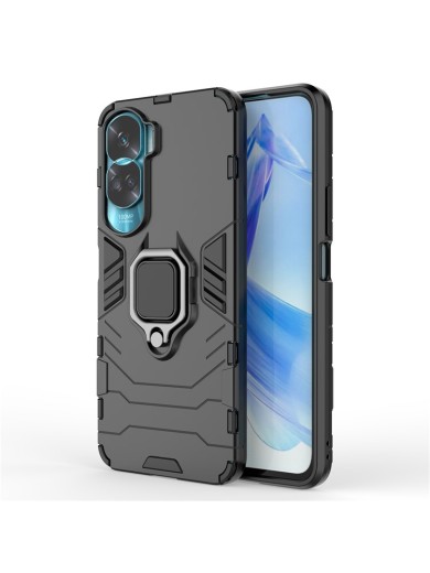 Удароустойчив предпазен гръб за Honor X50i - черен Удароустойчив предпазен гръб за Honor X50i - черен