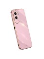 Предпазен удароустойчив гръб с галванизирана рамка за Honor X50i - лилав