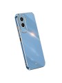 Предпазен удароустойчив гръб с галванизирана рамка за Honor X50i - син