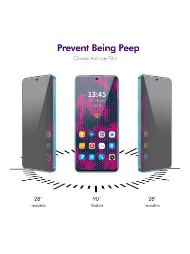 Дискретен протектор за екран за Honor X60 GT