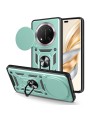 Удароустойчив предпазен гръб за Honor X60 Pro - зелен