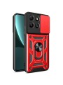 Удароустойчив предпазен гръб за Honor X6b - червен