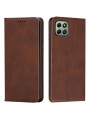 Калъф от еко кожа тип портмоне за Honor X6b - кафяв