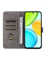 Калъф от еко кожа тип портмоне с RFID блокиране за Honor X6e - черен