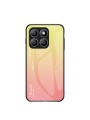 Предпазен гръб от закалено стъкло за Honor X8b - жълт