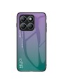 Предпазен гръб от закалено стъкло за Honor X8b - лилав