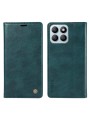 Калъф от еко кожа тип портмоне за Honor X8b - син